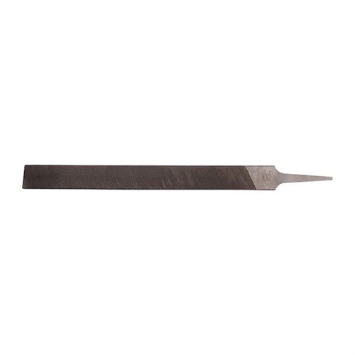 AMERICAN PATTERN HAND FILES are versatile for dressing, shaping, and metal removal, featuring double-cut sides and a safe edge for precision in gunsmithing.