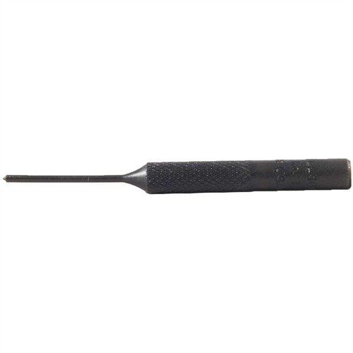 Brownells Roll Pin Punches feature durable solid steel construction, precision spherical tips for accurate alignment, and knurled handles for a secure grip.