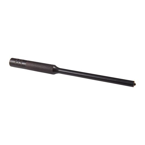 Brownells Roll Pin Punches ensure precise roll pin removal and installation without damage, featuring durable steel construction and a secure knurled grip.
