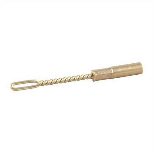 Brass CLEANING ROD LOOPS are crafted for Dewey Coated Rifle Rods, ensuring durability and precision for effective firearm maintenance.