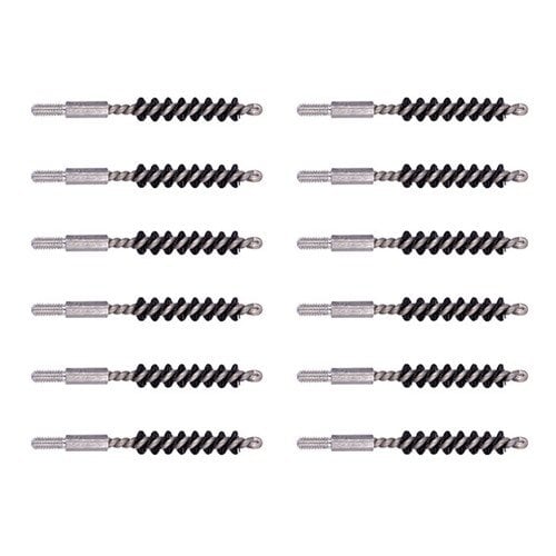 Dewey Copper Eliminator Bore Brushes feature all-aluminum components and nylon bristles for effective cleaning without false-positive copper fouling indicators.