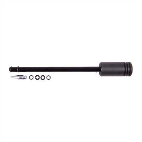 Dewey's AR-15/M16/.308 Cleaning Rod Guide keeps solvent out of the action, ensuring effective cleaning with minimal movement and durable construction.