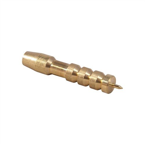 Dewey's brass jags are uniquely designed for Dewey Coated Rifle Rods, allowing easy patch application for effective cleaning of 10mm/.40 caliber firearms.