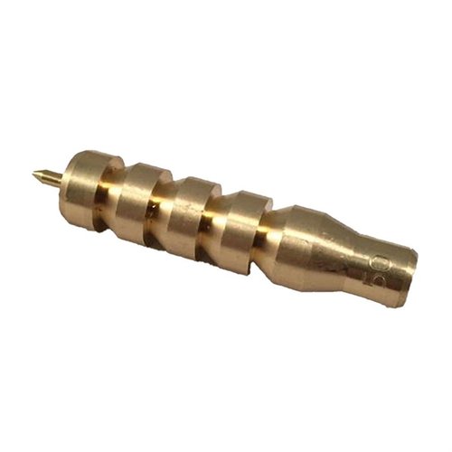 Dewey's Brass Cleaning Rod Jags are specially designed for .50 caliber, ensuring a perfect fit with Dewey Coated Rifle Rods for efficient cleaning.