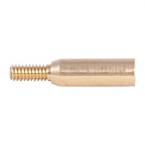 .17 caliber Dewey rods adapt to 8-32 rimfire accessories with precision machined brass, enhancing versatility for all your cleaning needs.