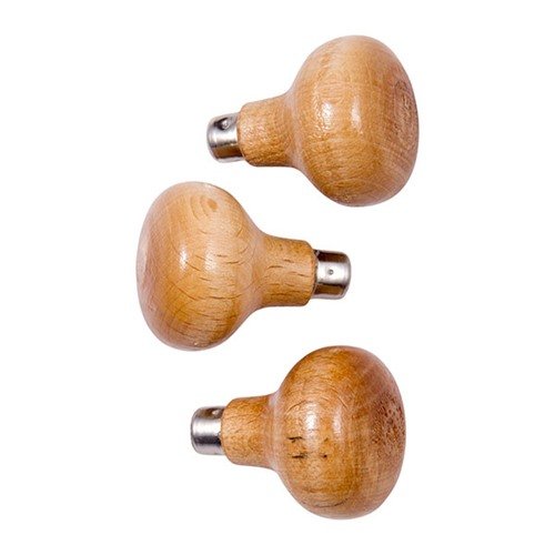 SPECIAL TOOL & CHISEL HANDLES by FRIEDR. DICK GMBH are uniquely shaped for custom tools, featuring sturdy metal ferrules and sold in packs of 3.