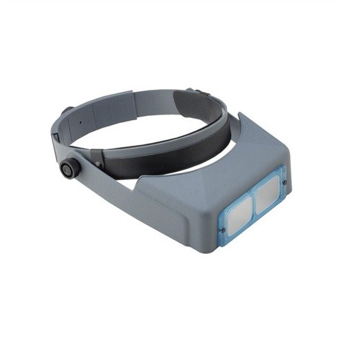 OptiVISOR No. 3 offers 1.75X magnification, adjustable headband, lightweight comfort, and fits over glasses for precision clarity in your gunsmithing tasks.