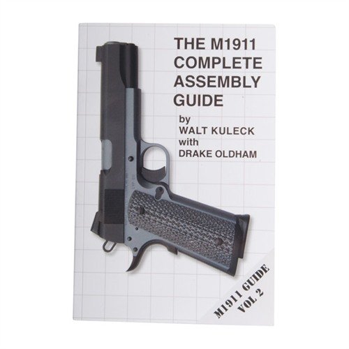 M1911 COMPLETE ASSEMBLY GUIDE-VOLUME II offers step-by-step instructions, tips, and over 400 photos for building or upgrading your custom 1911 pistol.