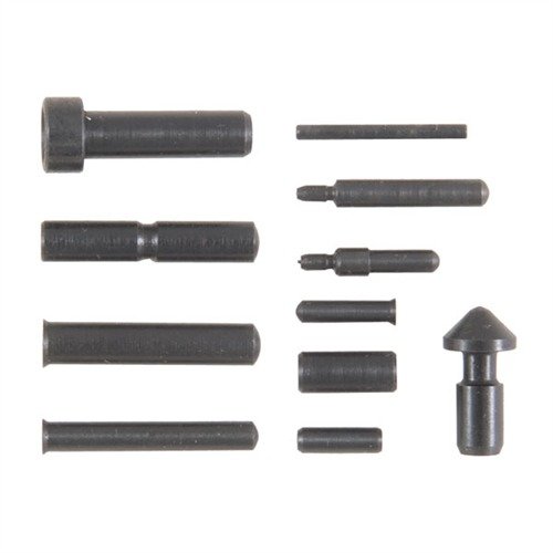 Kompletní 11-dílná sada pinů pro 1911 pistoli, vyrobená z tvrzené oceli, nabízí maximální trvanlivost a bezproblémovou instalaci pro vaše projekty.