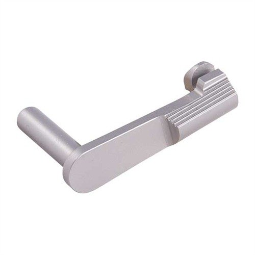 Heavy duty slide stop ensures precise fit and maximum accuracy, made from hardened steel for durability; available in standard and oversized pin options.