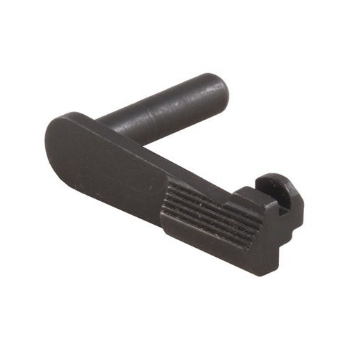 Heavy duty slide stop made from hardened steel ensures maximum durability and precise fit for accurate lockup; available in standard and oversized pin sizes.