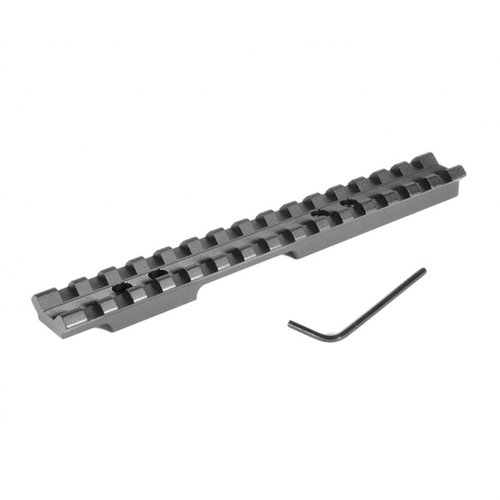 EGW Ruger American Rimfire Scope Bases offer a lightweight, one-piece Picatinny rail for easy scope adjustments, no drilling required, and fits factory mount holes.