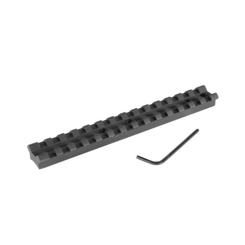 EGW Benelli Super Nova Scope Bases offer a lightweight, no-drill Picatinny rail for versatile scope mounting, precision machined from durable 6061 T6 aluminum.