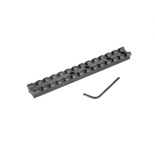 EGW Traditions Break-Open Muzzleloader Scope Bases offer a lightweight, no-drill Picatinny rail for easy scope adjustments and maximum versatility.