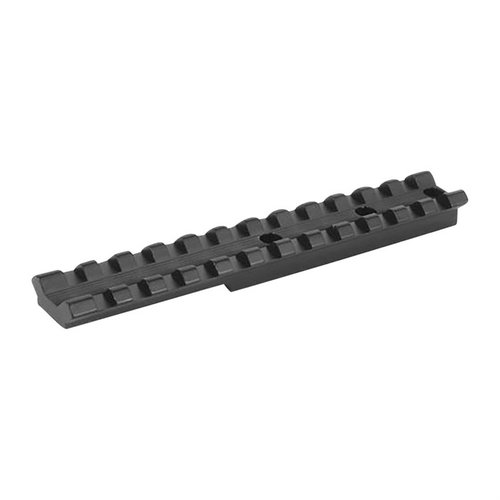 EGW HENRY SINGLE SHOT H015 Picatinny Rail Scope Mount is made from durable 6061 T6 aluminum, features a matte black finish, and includes mounting hardware.