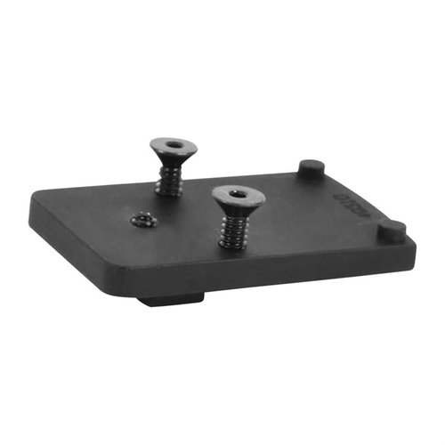 Mount your Trijicon RMR red dot sight easily on your Iver Johnson 1911 with this durable 7075 aluminum mount, featuring no alterations and easy installation.