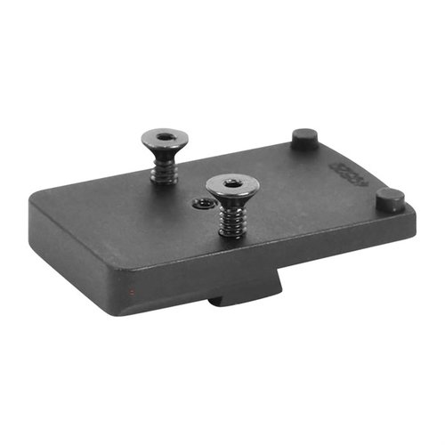 CZ P10C TRIJICON RMR SIGHT MOUNT by EGW, made from 7075 aluminum, allows easy installation of Trijicon RMR without alterations, includes mounting hardware.