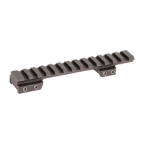 CZ 557 Short Action HD Picatinny Scope Mount offers full-length cross slots for flexible mounting, durable Type III anodized finish, and compatibility with Picatinny/Weaver rings.