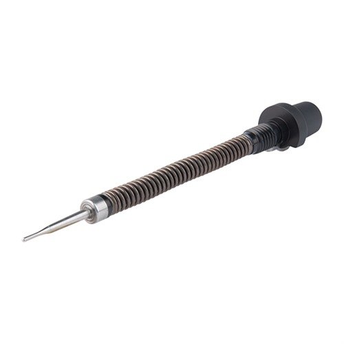 Gre-Tan's GEN II Lite Firing Pin Assembly offers a secure Thread Assembly System, Radius Tip design for dry firing, and durable 7075-T6 aluminum with 4140 Steel tip.