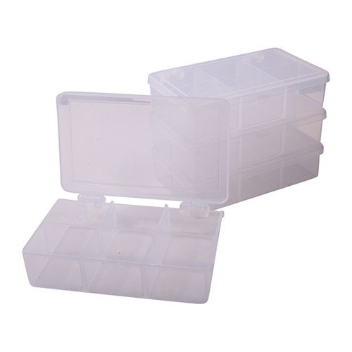 Tough, clear polypropylene compartment boxes for easy content visibility, won't crack, and resists oils & solvents—perfect for organizing your tools and accessories.