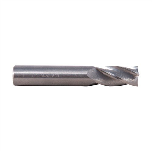 SOLID CARBIDE CENTER-CUT END MILL CUTTERS offer efficient plunge cuts and fast machining in hardened steels, enhancing your gunshop milling tasks.