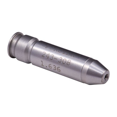 FORSTER 7.62 Match Gauges offer precise .001" increments for monitoring chamber wear, made from durable high-speed steel for .308 and .223 rifles.