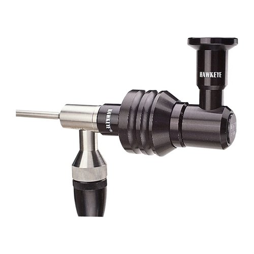 ANGLED EYEPIECE od GRADIENT LENS umožňuje pohodlné sledování bore bez namáhání krku, otáčí se o 360° a má interní zrcadlo pro 90° zobrazení.