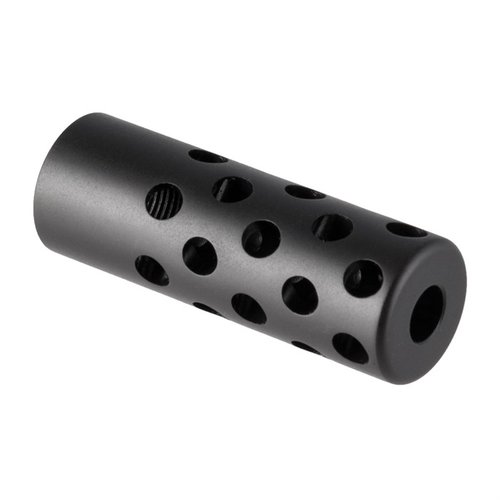 Quiet Muzzle Brake 30 Caliber minimizes muzzle blast and recoil, ensuring comfort and fast follow-up shots without compromising accuracy or velocity.