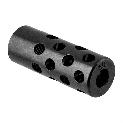 Quiet Muzzle Brake 30 Caliber effectively directs noise away, reduces recoil and muzzle rise for fast follow-up shots, without compromising accuracy or velocity.