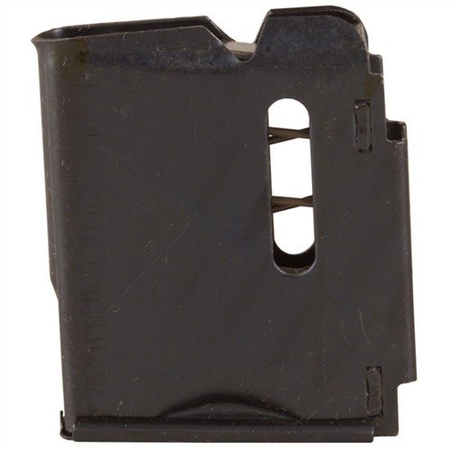 Replacement magazine for Savage .22 magnum rifles, ensuring reliable fit and function like factory originals. Made of blued steel for durability.