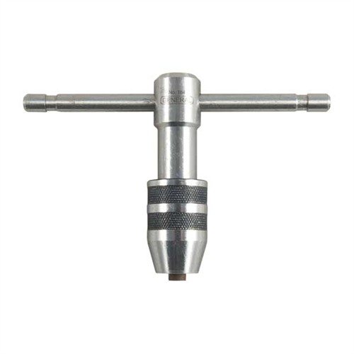 T-HANDLE TAP WRENCH No. 164 offers precision grip for taps from 1/16