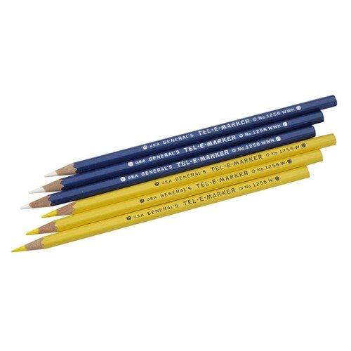 MARK-ON-ANYTHING PENCILS write on any surface, clean easily, and won't scratch or gouge, perfect for precise engraving and checkering jobs.