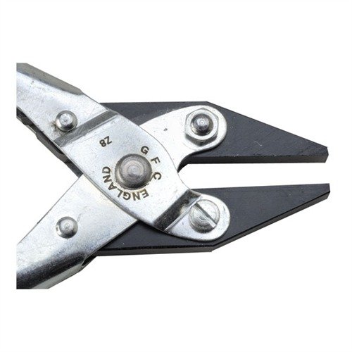 Discover the high-grade parallel jaw pliers with heat-treated jaws for a tight, non-marking grip, perfect for precision tasks in gunsmithing.