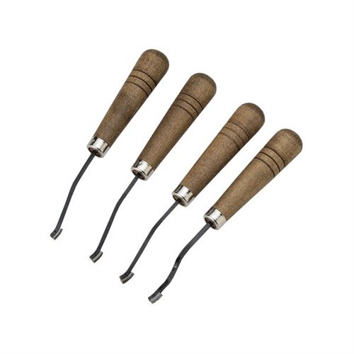 Získejte LEADER CHECKERING SET od GUNLINE pro snadné a přesné checkering s pozitivními, pružinovými hlavami a dlouhou životností, ideální pro každého řemeslníka.