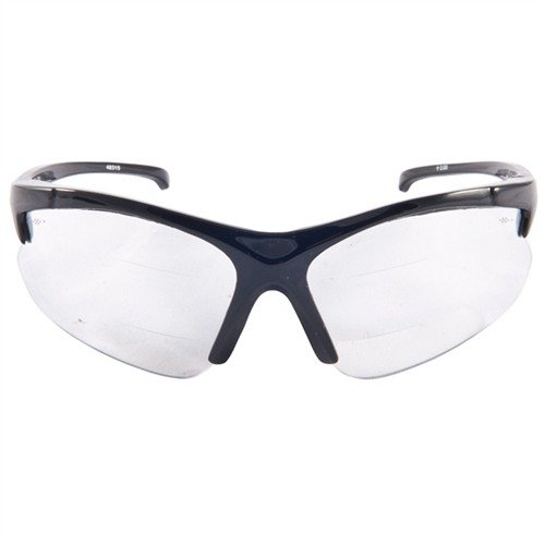 MAGNIFYING SAFETY GLASSES offer 2x magnification for reduced eye strain, high-impact polycarbonate lenses, and 99.9% UV protection for optimal safety.