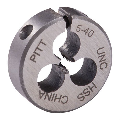 Brownells Wire Gauge Carbon Dies offer precise threading, durable carbon steel construction, and compatibility with standard die stocks for reliable gunsmithing.