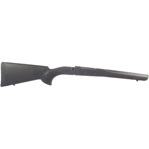 HOGUE's MAUSER 98 Stock Sporter features a lightweight, non-slip rubber surface for enhanced grip, aluminum bedding posts, and a drop-in fit for superior performance.