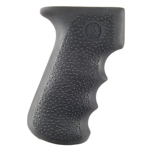 Upgrade your AK-47 with HOGUE's rubber overmolded pistol grip for enhanced comfort, control, and a non-slip grasp, ensuring durability and compliance.