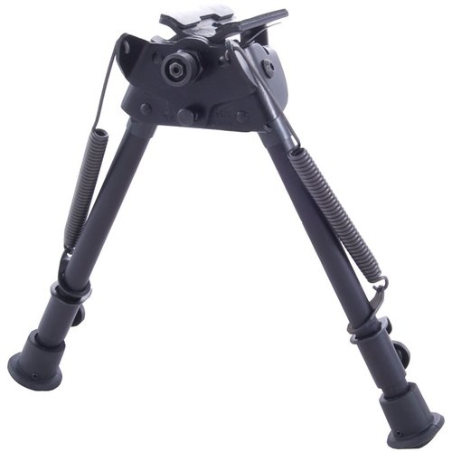 S-L BIPOD SLING SWIVEL MOUNT offers stable support for bolt action rifles, quick height adjustment, and 45° rotation for leveling on uneven ground.