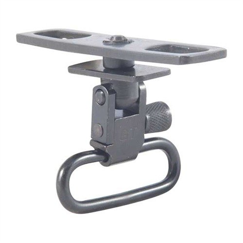 HARRIS HANDGUARD BIPOD ADAPTER fits AR-15 round handguards, compatible with 1A2/S Series bipods, made of durable aluminum and high carbon steel with a sleek black finish.