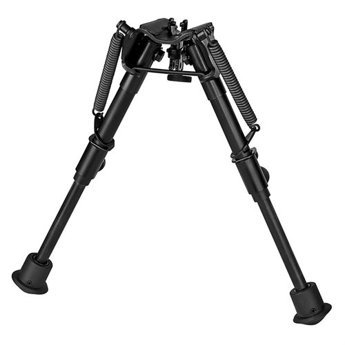 HARRIS 1A2-BR bipod offers unmatched field accuracy with spring-loaded, adjustable legs, solid base, and no zero change, ideal for bolt action rifles.