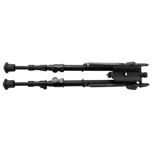S-25C BIPOD offers adjustable height, sturdy aluminum construction, and quick deployment for bolt action rifles, ensuring accuracy without altering zero.