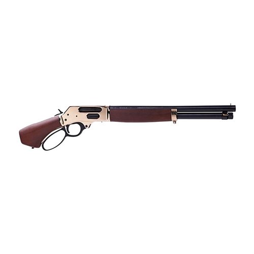 Henry's Lever Action Axe .410 Shotgun features a compact size, 5-round capacity, loading gate, and iconic finishes, perfect for practicality and style.