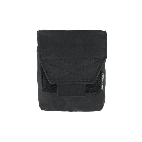 JSTA Pouch offers a compact design with dual compartments for magazines and gear, quick-access Velcro flap, and versatile MOLLE or belt mounting options.