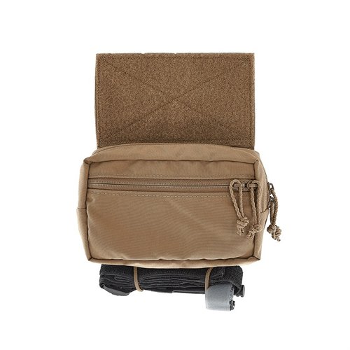SACK POUCH MK3 offers versatile access, secure half-zip design, adjustable elastic loops, and soft loop Velcro for dynamic customization, perfect for tactical needs.