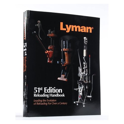 Lyman's 51st Edition Reloading Handbook offers extensive reloading data, new cartridges, a vast selection of bullets and powders, and full-color illustrations.