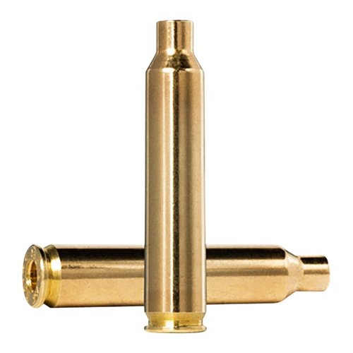 Norma 204 Ruger Brass offers premium quality for reloaders with machined case heads, drilled flash holes, and consistent wall thickness for reliable performance.