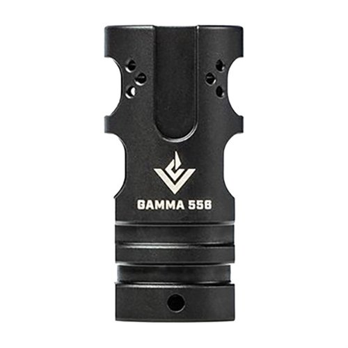VG6 GAMMA 556 muzzle brake virtually eliminates recoil and muzzle movement, enhancing shooter confidence and enabling faster follow-up shots.