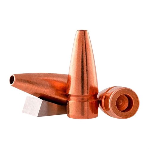 LeHigh's 22 Caliber High Velocity Controlled Chaos bullets deliver extensive wound trauma, exceptional accuracy, and no lead design for green projectiles.