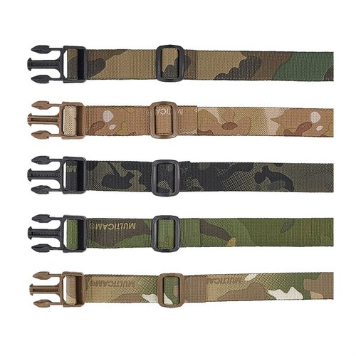 BACK STRAP for Micro Fight Chest Rig ensures secure retention, adjustable from 8 to 36 inches, and doubles as a cross-body sling for versatile carry.